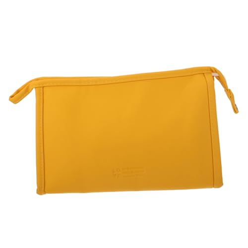 TOVINANNA 1Stk Multifunktionale Kosmetiktasche Make-up-Reisetasche Damen Schminktasche Storage Pockets Storage Bags Make-up-Aufbewahrungstasche Aufbewahrungstasche für Geschäftsreisen Yellow von TOVINANNA