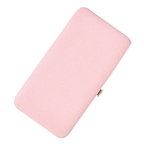 TOVINANNA 1stk Pinzetten Wimpernverlängerungspinzette Pinzetten-werkzeugkoffer Wimpernpinzette Für Verlängerungen Etui Für Pinzettenhalter Bausatz Leder Rosa von TOVINANNA