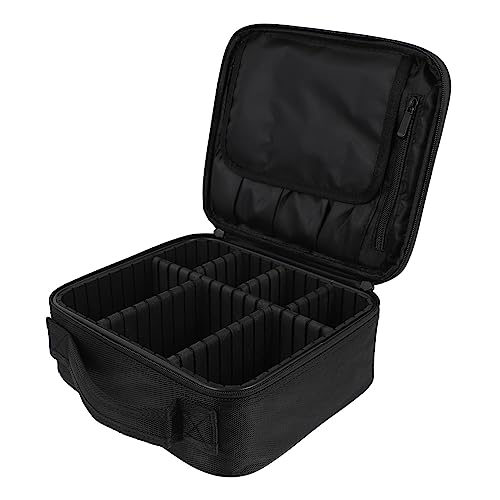 TOVINANNA Hand Make Up Pinseletui Aus Hochwertigem PU Kompaktes Reise Make Up Pinsel Organizer Mit Reißverschluss Ideal Für Kosmetik Und Toilettenartikel Perfekt Für Unterwegs von TOVINANNA