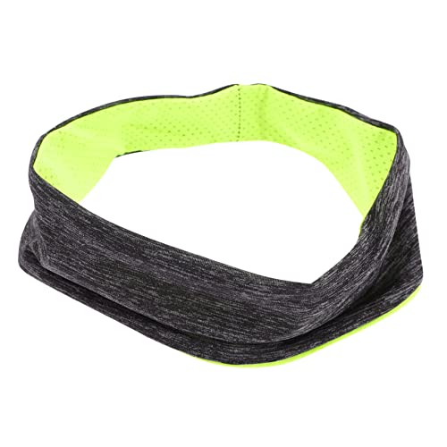 TOVINANNA Sport Stirnband Bandana Haarband Yoga Haarband Yoga Haarbänder Sport-Hijab Stirnband Damen Spa Schweißbänder Stirnbänder für Damen Yoga-Stirnbänder für Frauen Polyester Dark Grey von TOVINANNA