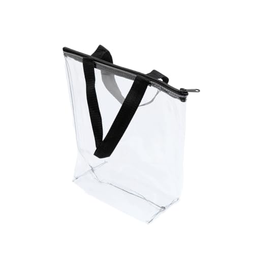 TOVINANNA transparenter Waschbeutel Bags säckchen o'bag Schultertasche travelit kosmetikbeutel Kosmetiktasche tragbare Kulturtasche transparente wasserdichte Waschtasche Wäschesack Black von TOVINANNA