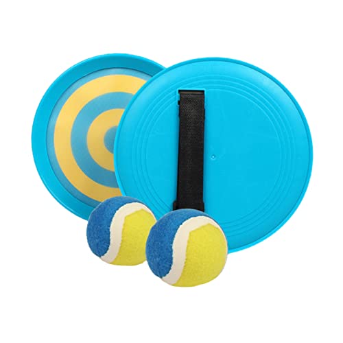 TOYANDONA 2 Sätze Klebriger Ball Ballspielzeug Fangen Wurfspielzeug Für Den Strand Strandspielzeug Für Kinder Fang- Und Wurfspiel Ball Werfen Kinder Spielset Wurfspiele Fänger Blue Pp von TOYANDONA