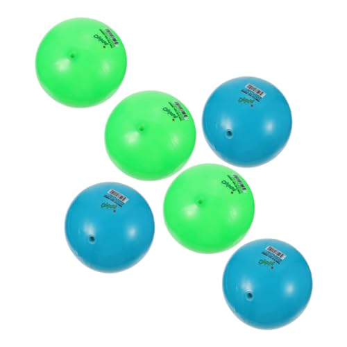 TOYANDONA 3 Sätze Aufblasbares Spiel Wasserspielbälle Aufblasbarer Billardball Interaktives Spielzeug Kinderspielzeug Toys Spielball Im Freien Verdickte Spielzeugbälle PVC 6 Stück * 3 von TOYANDONA