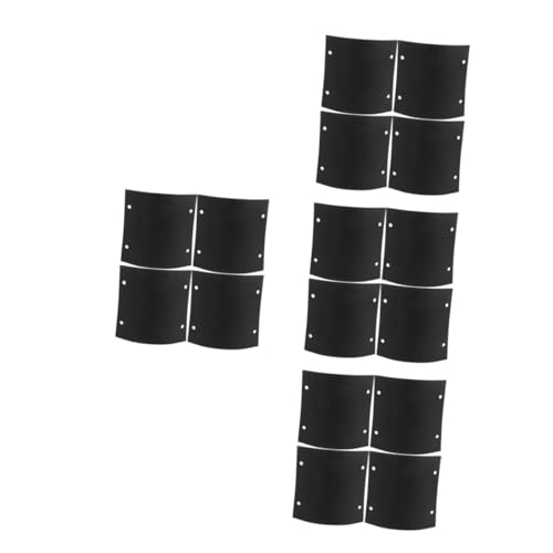 TOYANDONA 4 Sätze Hockey-tischzubehör Tischkantenzubehör Eishockey-tische Teil Schutzteile Eishockey-tischschutz Eishockey-ersatzteile Schützende Tischkanten Plastik Black 4 Stück * 4 von TOYANDONA