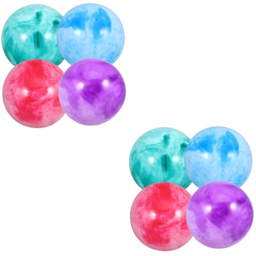 TOYANDONA 8 STK Kinder-Wasserball Flummi Bälle Für Kleinkinder 1-3 Aufblasbarer Sportball Riesige Blasenkugel Poolparty-bevorzugungsspiel Aufblasbare Billardkugeln Spielplatzball PVC von TOYANDONA