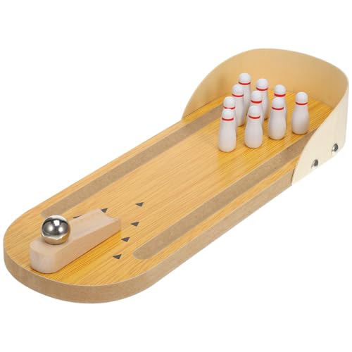 TOYANDONA Satz Bowlingtisch aus Holz holzspielzeug holzspielsachen Educational Toys Tischbowling Spielzeug Schreibtischspielzeug Mini-Desktop-Bowling Tisch-Bowling-Spielzeug Bambus TOYANDONA Satz Bowlingtisch aus Holz holzspielzeug holzspielsachen Educational Toys Tischbowling Spielzeug Schreibtischspielzeug Mini-Desktop-Bowling Tisch-Bowling-Spielzeug Bambus von TOYANDONA