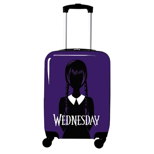 TOYBAGS Wednesday Kabinenkoffer – 4 drehbare und multidirektionale Rollen, individuelle Doppelrollen, sehr robust, mit ausziehbarem Griff, 55 x 36 x 22 cm, bunt, Erweiterbarer Koffer mit Harter TOYBAGS Wednesday Kabinenkoffer – 4 drehbare und multidirektionale Rollen, individuelle Doppelrollen, sehr robust, mit ausziehbarem Griff, 55 x 36 x 22 cm, bunt, Erweiterbarer Koffer mit Harter von TOYBAGS