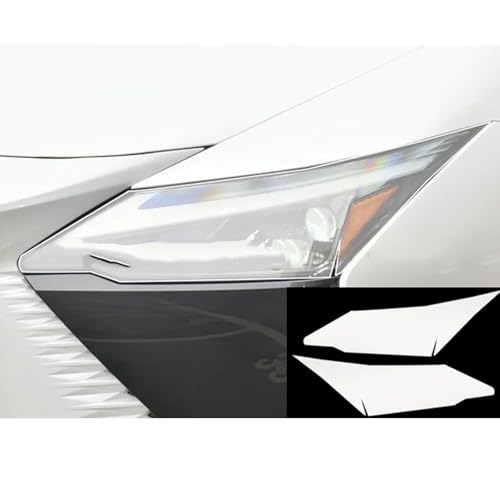 TQABADQ Auto Exterieur transparent Lack Schutzfolie TPU Scheinwerfer Schutzfolie, für Lexus RZ 450 2022-2023 Autozubehör von TQABADQ