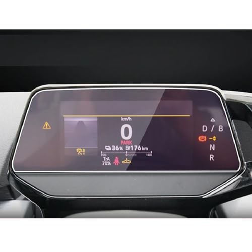 TQABADQ Auto Interieur Piano Board Schutzfolie TPU transparent Selbstklebende Lackfolie, Für VW ID.6 CROZZ von TQABADQ