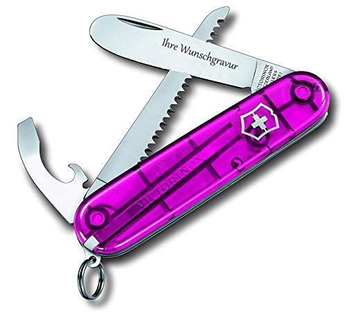 TR My First Victorinox (pink) mit persönlicher Wunschgravur von TR