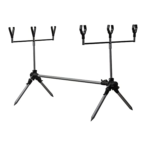 TR RT Angelrute mit Ablage für 3 Ruten, Schwarz TR RT Angelrute mit Ablage für 3 Ruten, Schwarz von TR