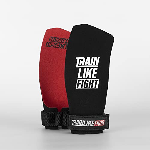 TRAINLIKEFIGHT ICON 0H - Handschützer für Cross Training, Calisthenics und Gymnastikübungen - Schutz für die Hände - Rot - XL von TRAINLIKEFIGHT