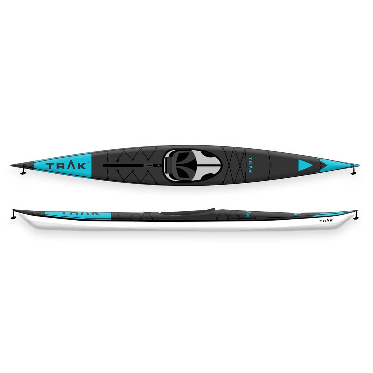 TRAK Faltkajak 2.0 - Black/Blue TRAK Faltkajak 2.0 - Black/Blue von TRAK