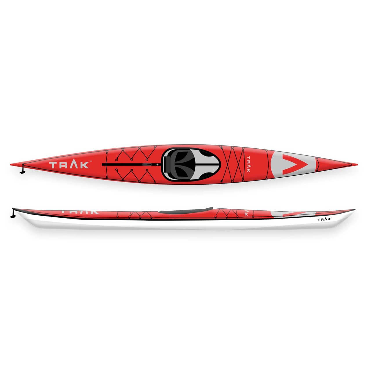 TRAK Faltkajak 2.0 - Red/Silver TRAK Faltkajak 2.0 - Red/Silver von TRAK