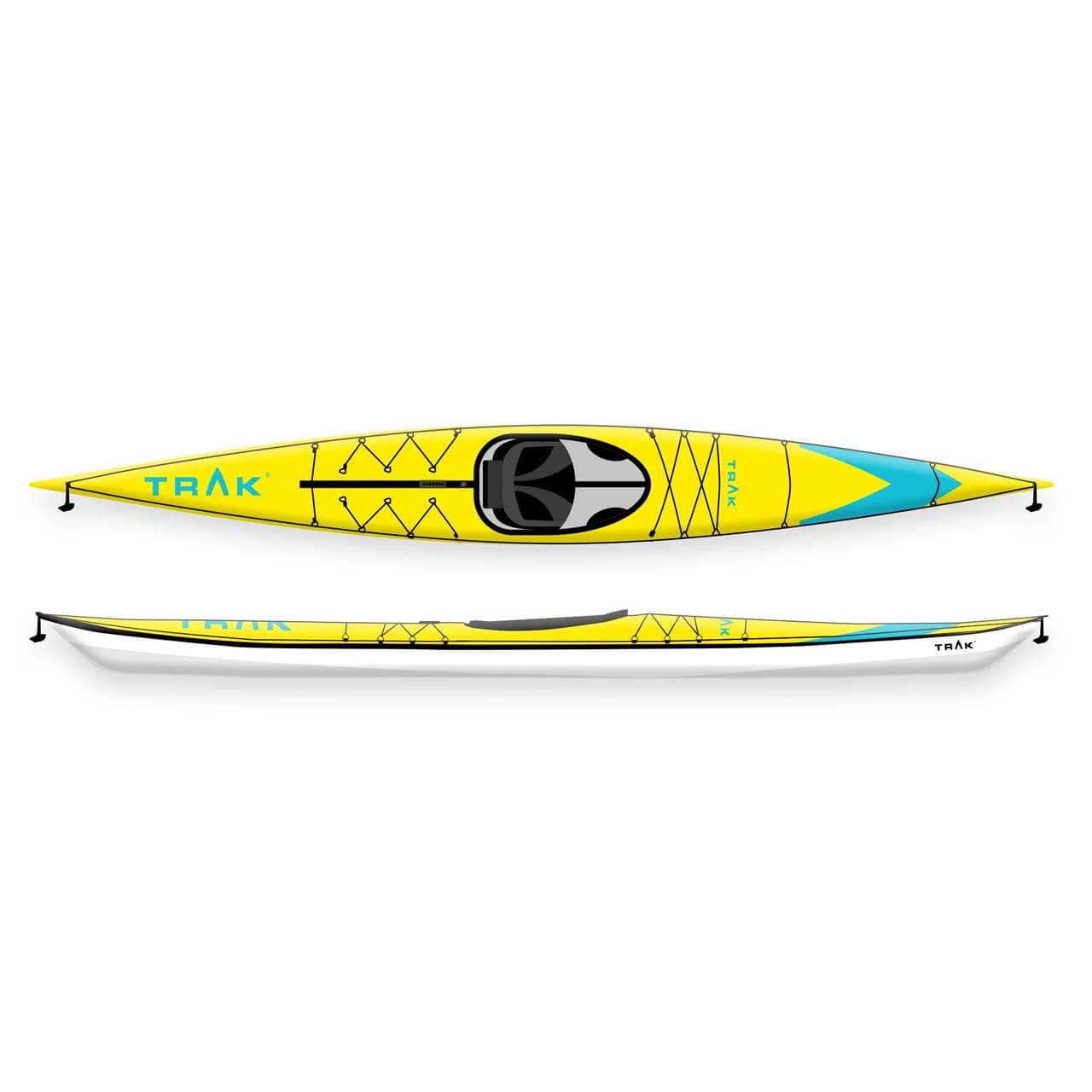 TRAK Faltkajak 2.0 - Yellow/Blue TRAK Faltkajak 2.0 - Yellow/Blue von TRAK