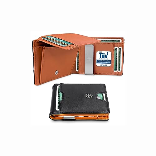 TRAVANDO Geldbörse Herren Geldbörse mit Geldklammer TÜV RFID Zertifiziert Wallet mit Münzfach 10 Kartenfächer Portmonee Herren Helsinki Geldbeutel Herren Geldklammer mit Kartenhalter Clip TRAVANDO Geldbörse Herren Geldbörse mit Geldklammer TÜV RFID Zertifiziert Wallet mit Münzfach 10 Kartenfächer Portmonee Herren Helsinki Geldbeutel Herren Geldklammer mit Kartenhalter Clip von TRAVANDO