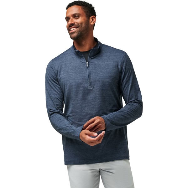 TRAVISMATHEW Layer The Heater 14 Zip indigo von TRAVISMATHEW