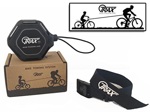 Trax Pro Abschleppsystem für Fahrräder/Fahrräder/E-Bike/Erwachsene/Kinder, Schwarz Trax Pro Abschleppsystem für Fahrräder/Fahrräder/E-Bike/Erwachsene/Kinder, Schwarz von TRAX