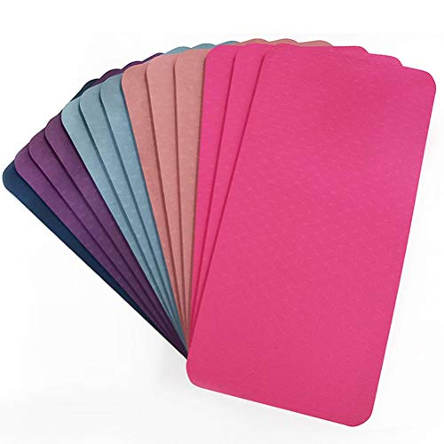 Yogamatte, Rutschfeste Gymnastikmatte, Trainingsmatte, Trainingsmatte, Leichte Yogamatte, Sportmatte, Langlebige, Tragbare Matte, Weiche, Bequeme Yage-Matte, Kleine Matte für Yoga-Training(34*17*0,8) Yogamatte, Rutschfeste Gymnastikmatte, Trainingsmatte, Trainingsmatte, Leichte Yogamatte, Sportmatte, Langlebige, Tragbare Matte, Weiche, Bequeme Yage-Matte, Kleine Matte für Yoga-Training(34*17*0,8) von TREETDOBV