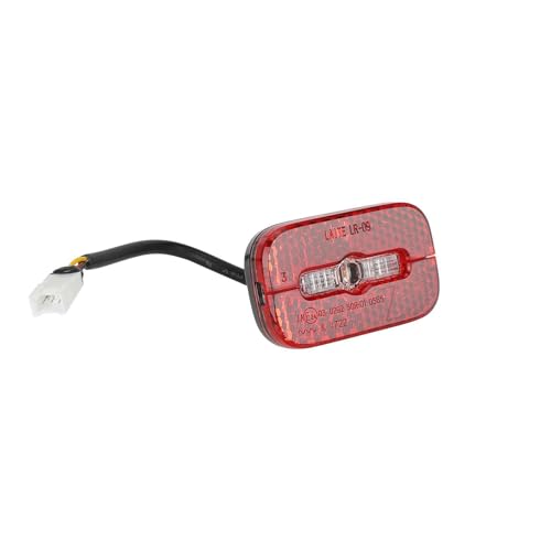 TREFAN Elektroroller-Rücklicht, Bremslicht für NIU KQi3, Kurzes Rücklichtkabel, Länge 125 mm Geeignet für Weitspannung 6–48 V Wasserdichtes Rücklicht Hinteres Kotflügellicht, LED-Rücklicht-Baugruppe TREFAN Elektroroller-Rücklicht, Bremslicht für NIU KQi3, Kurzes Rücklichtkabel, Länge 125 mm Geeignet für Weitspannung 6–48 V Wasserdichtes Rücklicht Hinteres Kotflügellicht, LED-Rücklicht-Baugruppe von TREFAN