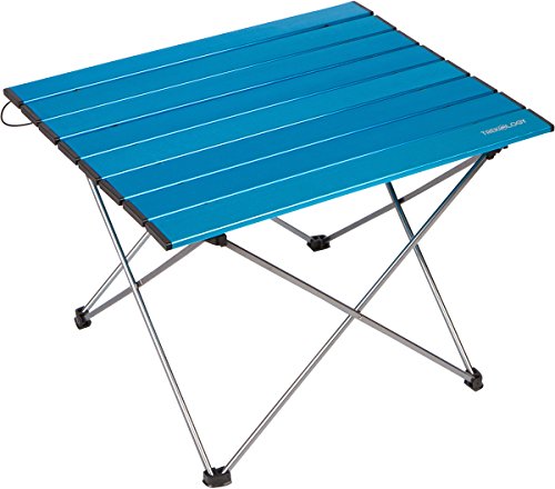 TREKOLOGY tragbarer Camping Tisch mit Aluminium Tischplatte, zusammenklappbar, mit Tasche, für Picknick, Camping, Strand, nützlich zum Essen, Schneiden, Kochen, leicht zu reinigen von TREKOLOGY