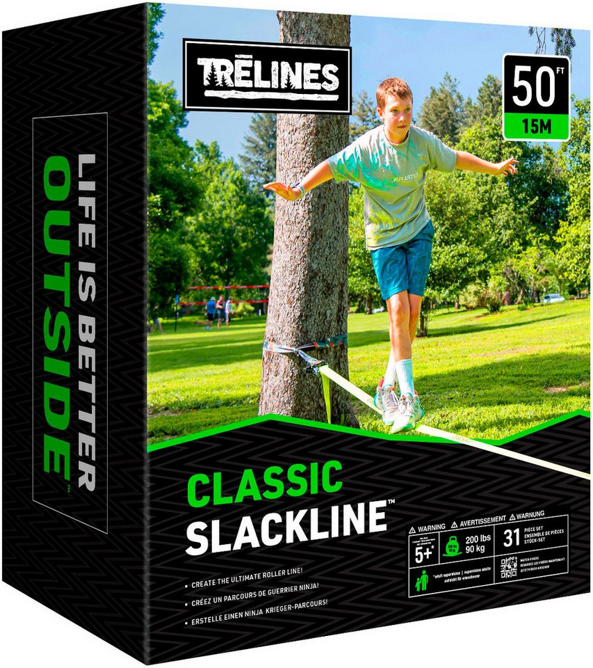 TRELINES Slackline Klassische Slackline – 15 m TRELINES Slackline Klassische Slackline – 15 m von TRELINES