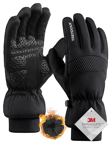 TRENDOUX wasserdichte Handschuhe Herren, Aktualisierte Touchscreen Kälteschutz Handschuhe Joggen Wandern Schwarz M TRENDOUX wasserdichte Handschuhe Herren, Aktualisierte Touchscreen Kälteschutz Handschuhe Joggen Wandern Schwarz M von TRENDOUX
