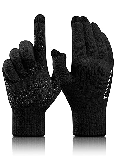 TRENDOUX Winter handschuhe Herren Damen: Outdoor Fahrrad Handschuhe für Kaltes Wetter Joggen Laufen Wandern Schwarz XL TRENDOUX Winter handschuhe Herren Damen: Outdoor Fahrrad Handschuhe für Kaltes Wetter Joggen Laufen Wandern Schwarz XL von TRENDOUX