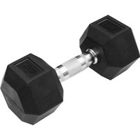 TRENDY SPORT Hex Dumbbell Hantel sechseckig schwarz 4 kg von TRENDY SPORT