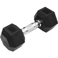 TRENDY SPORT Hex Dumbbell Hantel sechseckig schwarz 2 kg von TRENDY SPORT