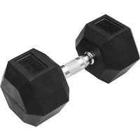 TRENDY SPORT Hex Dumbbell Hantel sechseckig schwarz 22,5 kg von TRENDY SPORT