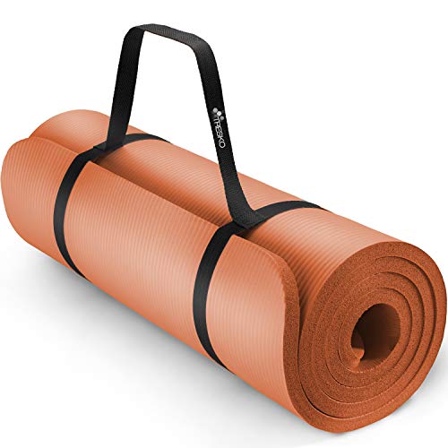 TRESKO Yogamatte Phthalatfrei - Gymnastikmatte rutschfest, Pilatesmatte Fitnessmatte mit Tragegurt, 190 x 100 x 1,5 cm TRESKO Yogamatte Phthalatfrei - Gymnastikmatte rutschfest, Pilatesmatte Fitnessmatte mit Tragegurt, 190 x 100 x 1,5 cm von TRESKO
