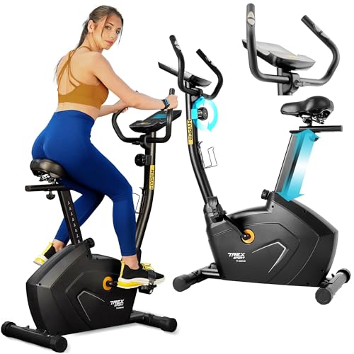 TREX SPORT Heimtrainer Fahrrad TX-550MB HYPER | Hometrainer Fahrrad |Pulssensoren, extrem leises Magnetbremssystem mit 16 Widerstandsstufen, 10 Sitzhöhen, 120 kg belastbar TREX SPORT Heimtrainer Fahrrad TX-550MB HYPER | Hometrainer Fahrrad |Pulssensoren, extrem leises Magnetbremssystem mit 16 Widerstandsstufen, 10 Sitzhöhen, 120 kg belastbar von TREX SPORT