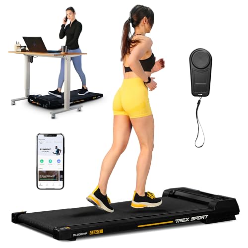 TREX SPORT Walking Pad TX-300WP AERO | Laufband Schreibtisch mit Fernbedienung, LED-Anzeige, bis 6 km/h | Laufband für zuhause TREX SPORT Walking Pad TX-300WP AERO | Laufband Schreibtisch mit Fernbedienung, LED-Anzeige, bis 6 km/h | Laufband für zuhause von TREX SPORT
