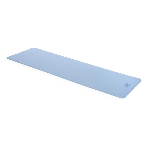 TREXO Fitnessmatte in Blau, 183x61 cm groß und 10 mm dick aus ökologischer TPE-Übungsmatte mit rutschfester Oberfläche Leichte Gymnastikmatte für Krafttraining, Yoga, Pilates und Stretching TREXO Fitnessmatte in Blau, 183x61 cm groß und 10 mm dick aus ökologischer TPE-Übungsmatte mit rutschfester Oberfläche Leichte Gymnastikmatte für Krafttraining, Yoga, Pilates und Stretching von TREXO