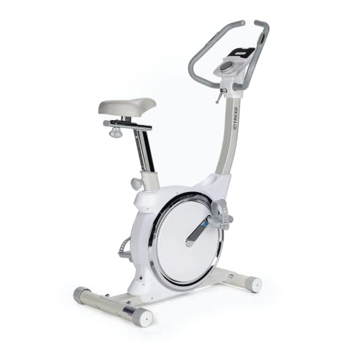 TREXO Hex Stationärer Heimtrainer mit Funktionscomputer und elektromagnetischem Widerstandssystem im Bereich 1-16 Schwungrad 3 kg Weiß EB300 TREXO Hex Stationärer Heimtrainer mit Funktionscomputer und elektromagnetischem Widerstandssystem im Bereich 1-16 Schwungrad 3 kg Weiß EB300 von TREXO