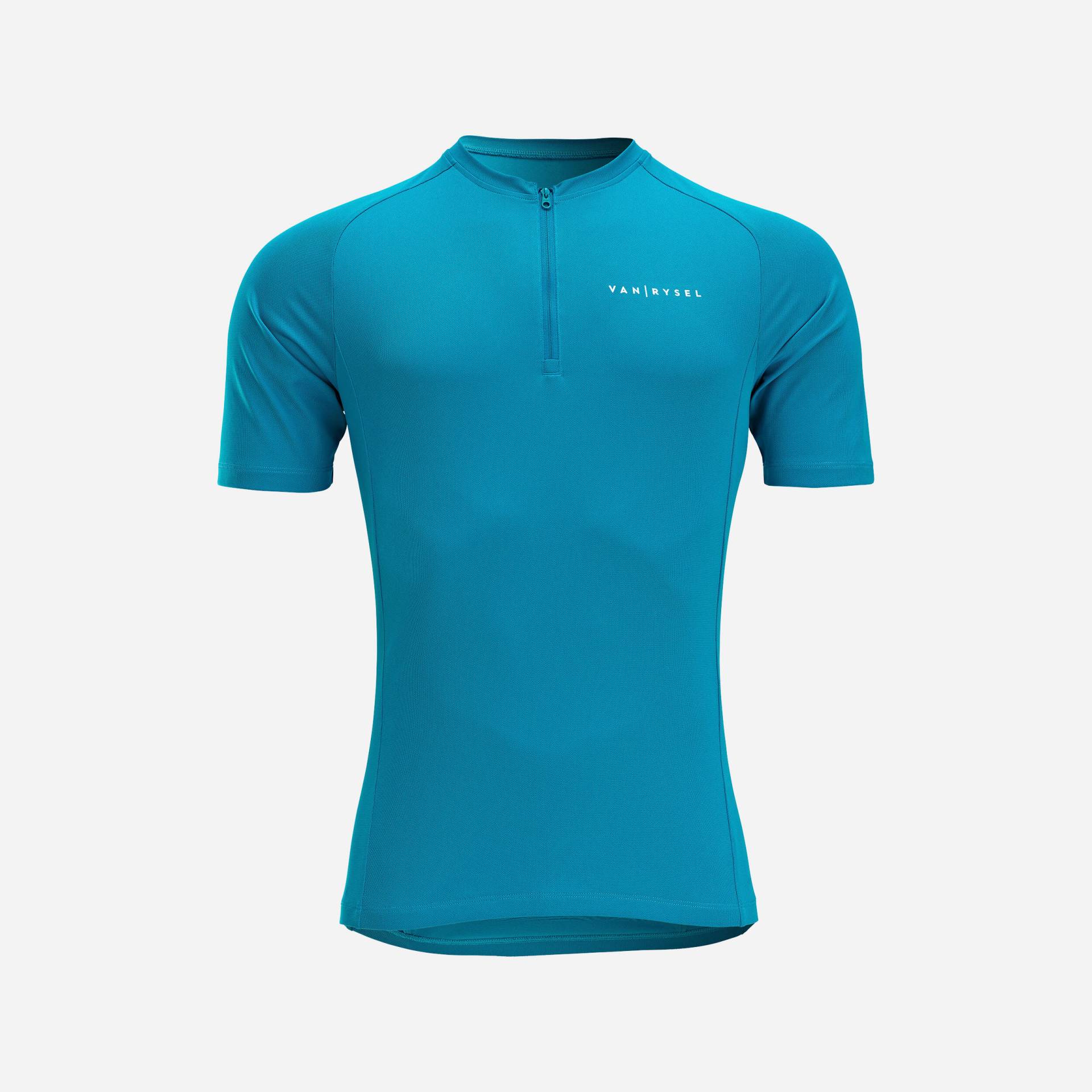 Radtrikot kurzarm Rennrad Sommer Herren Essentiel blau von VAN RYSEL