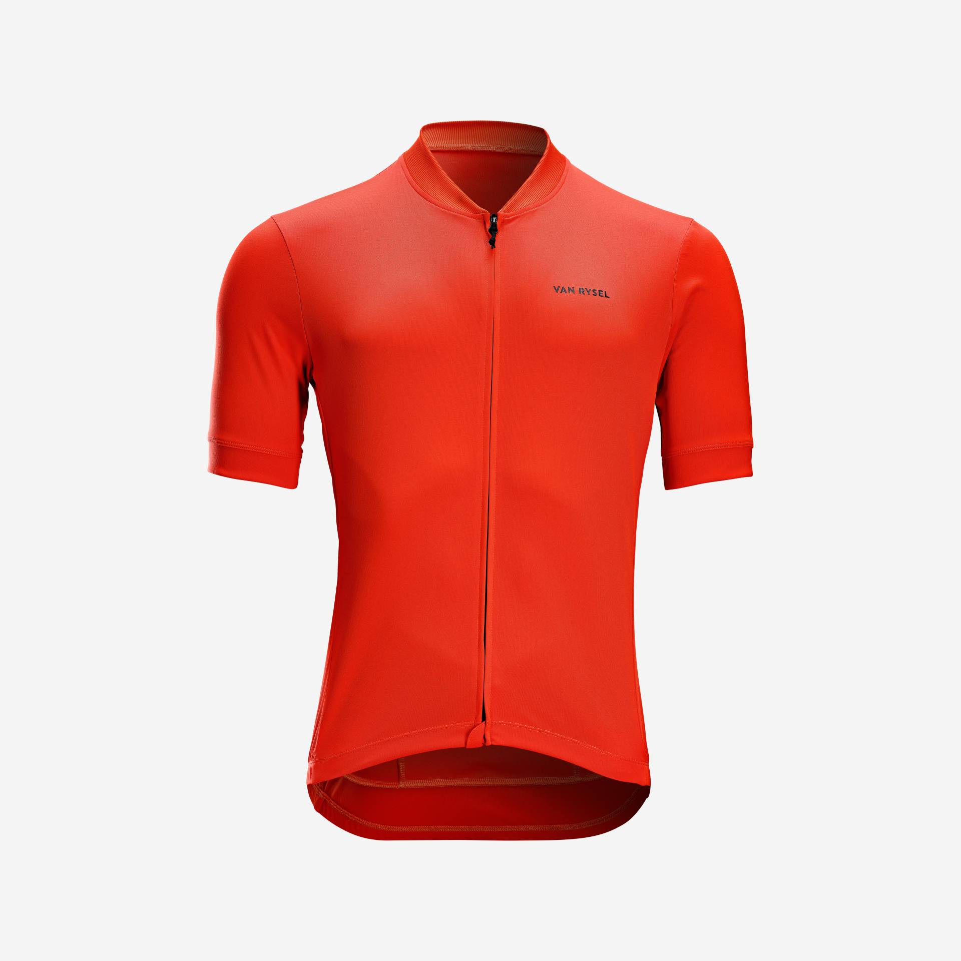 Radtrikot kurzarm Rennrad Sommer Herren RC 100 rot von VAN RYSEL