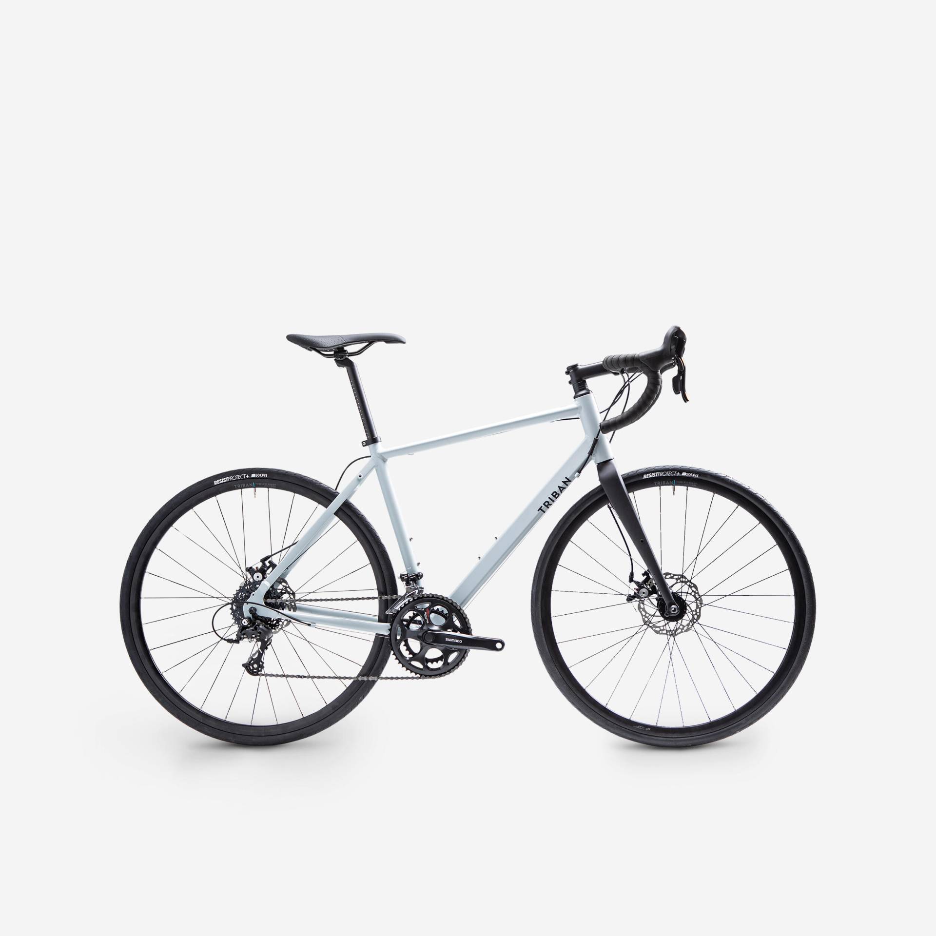 Rennrad Endurance RC120 AF Hellgrau Rennrad Endurance RC120 AF Hellgrau von TRIBAN