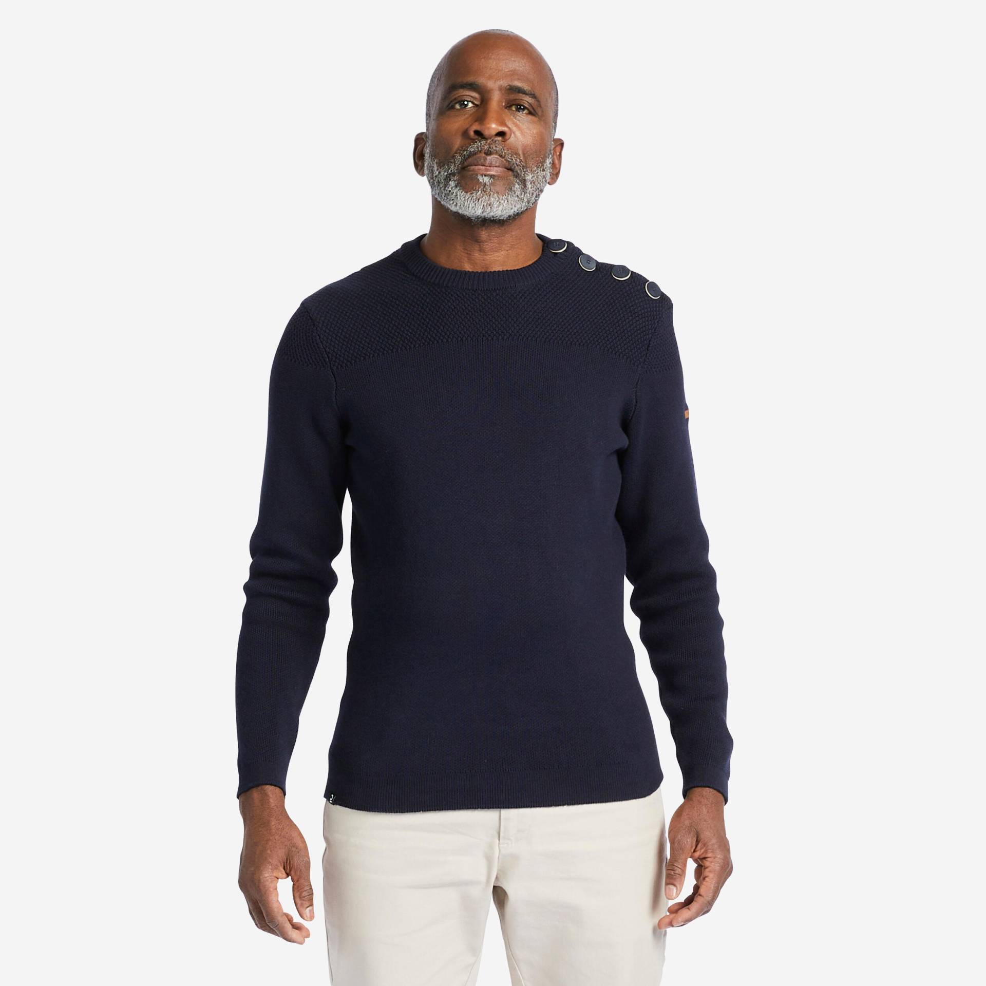 Pullover Segeln Herren marineblau Pullover Segeln Herren marineblau von TRIBORD