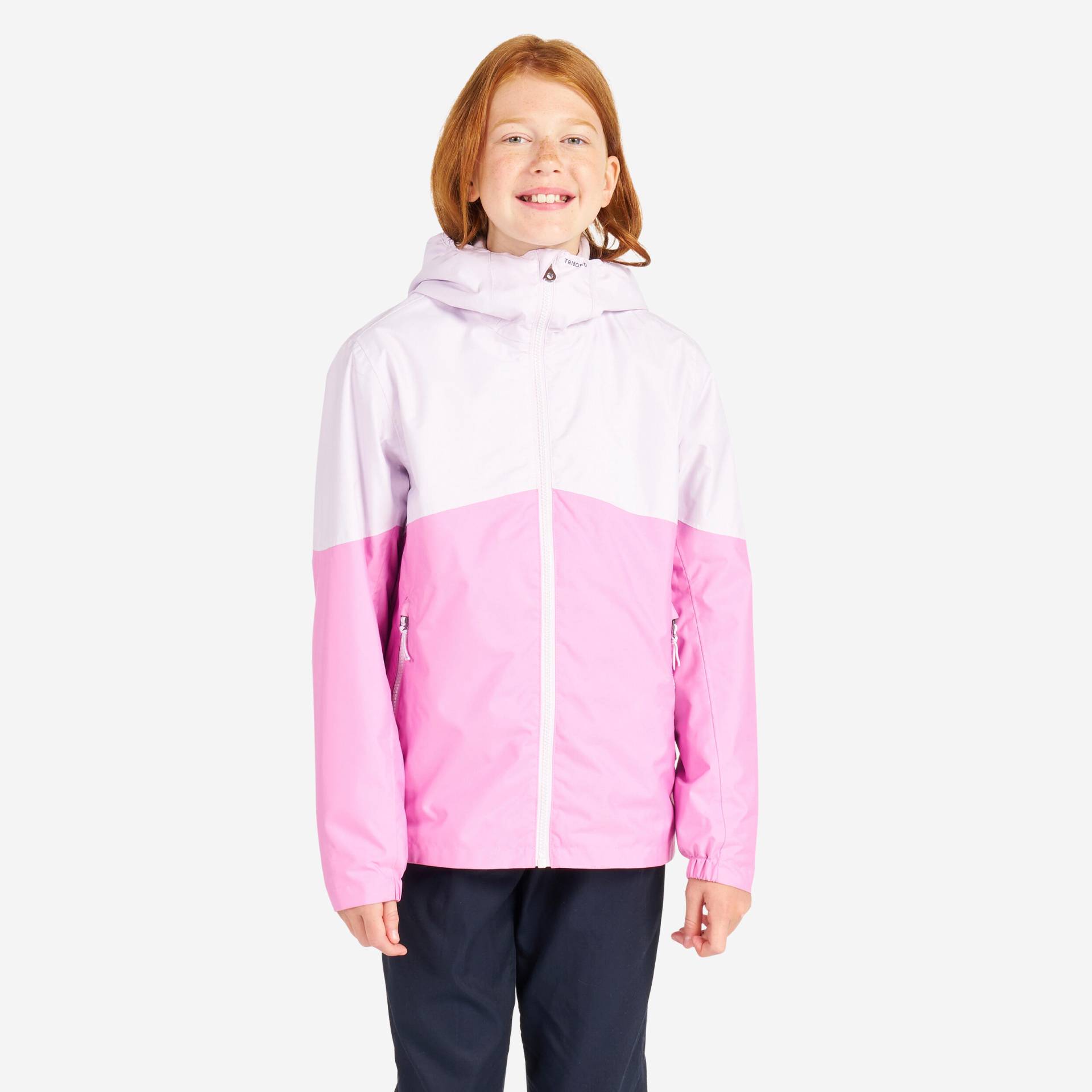 Regenjacke Segeljacke Kinder wasserdicht 100 rosa von TRIBORD