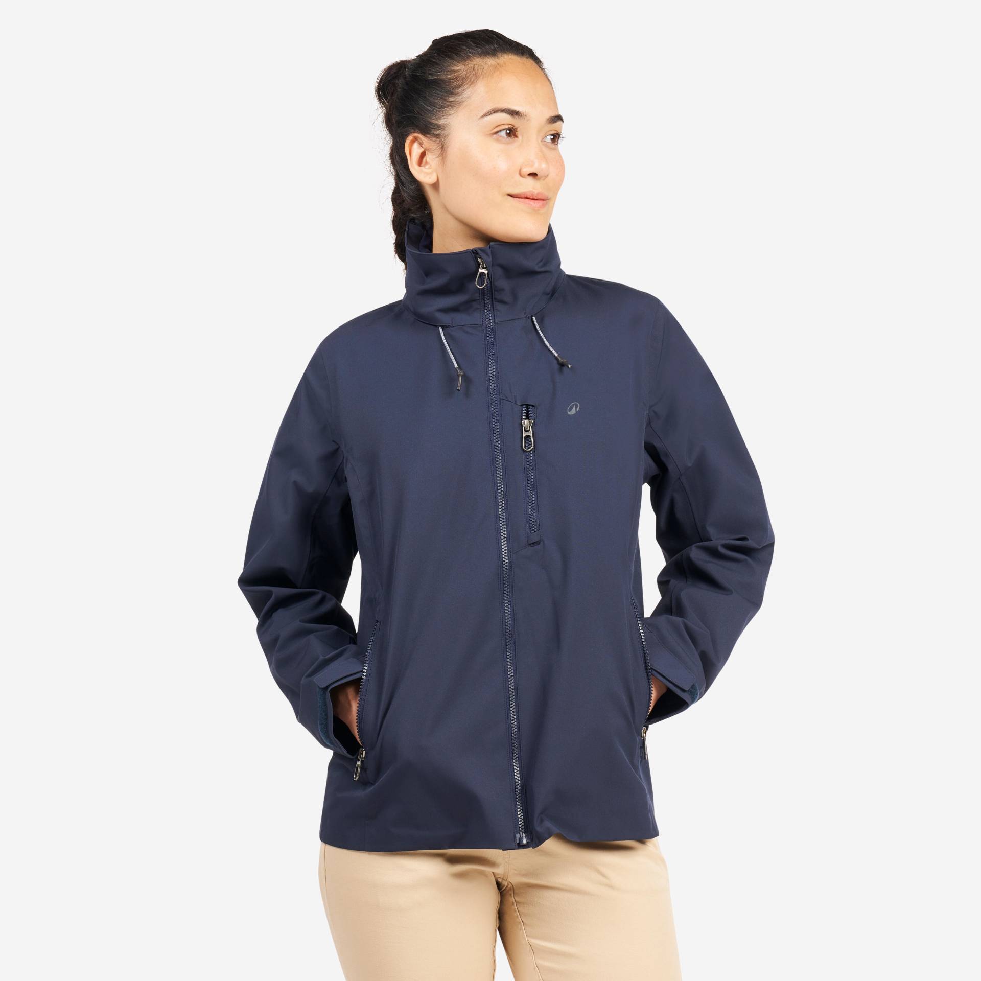 Regenjacke Segeln Damen wasserdicht winddicht - 300 marineblau Regenjacke Segeln Damen wasserdicht winddicht - 300 marineblau von TRIBORD
