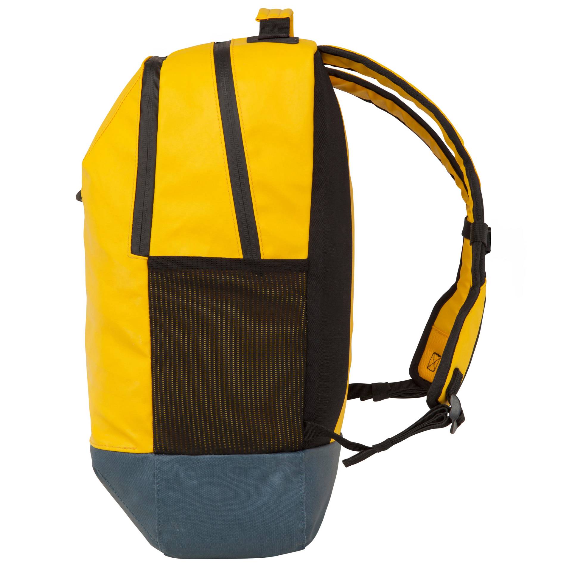 Rucksack 25 Liter wasserabweisend gelb Rucksack 25 Liter wasserabweisend gelb von TRIBORD