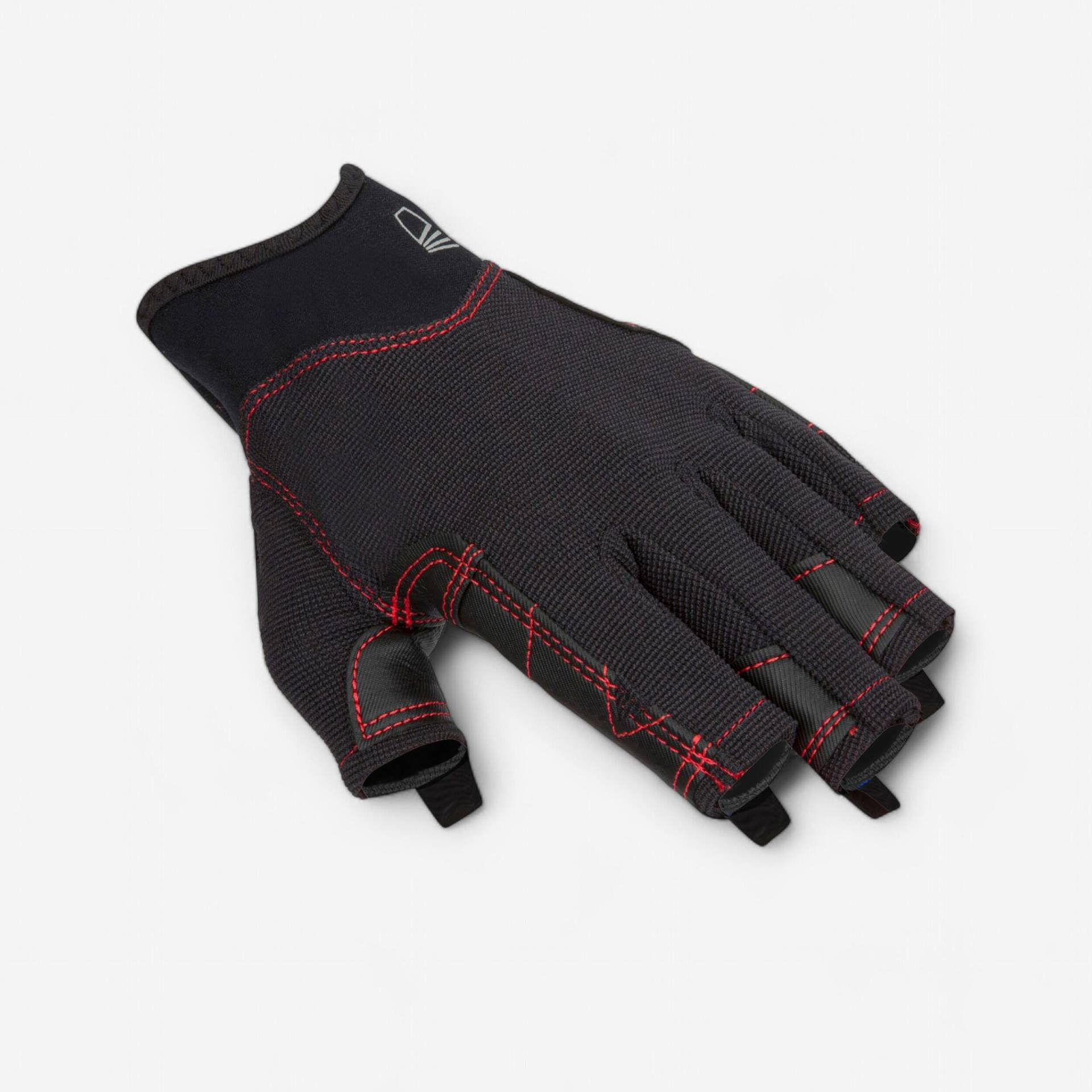 Segelhandschuhe halbhand 500 Damen/Herren schwarz Segelhandschuhe halbhand 500 Damen/Herren schwarz von TRIBORD