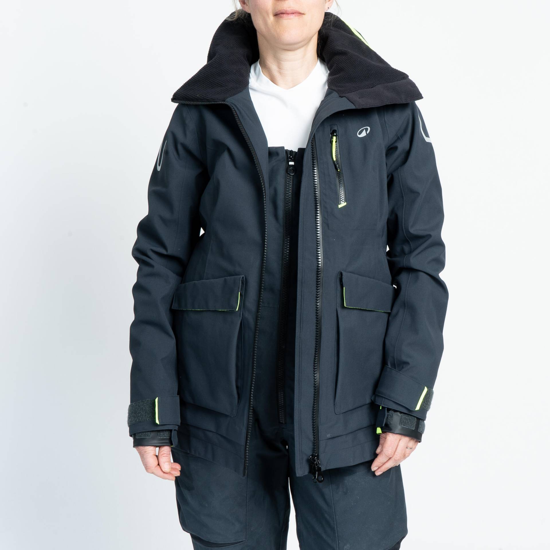 Segeljacke Damen 500 dunkelgrau Segeljacke Damen 500 dunkelgrau von TRIBORD