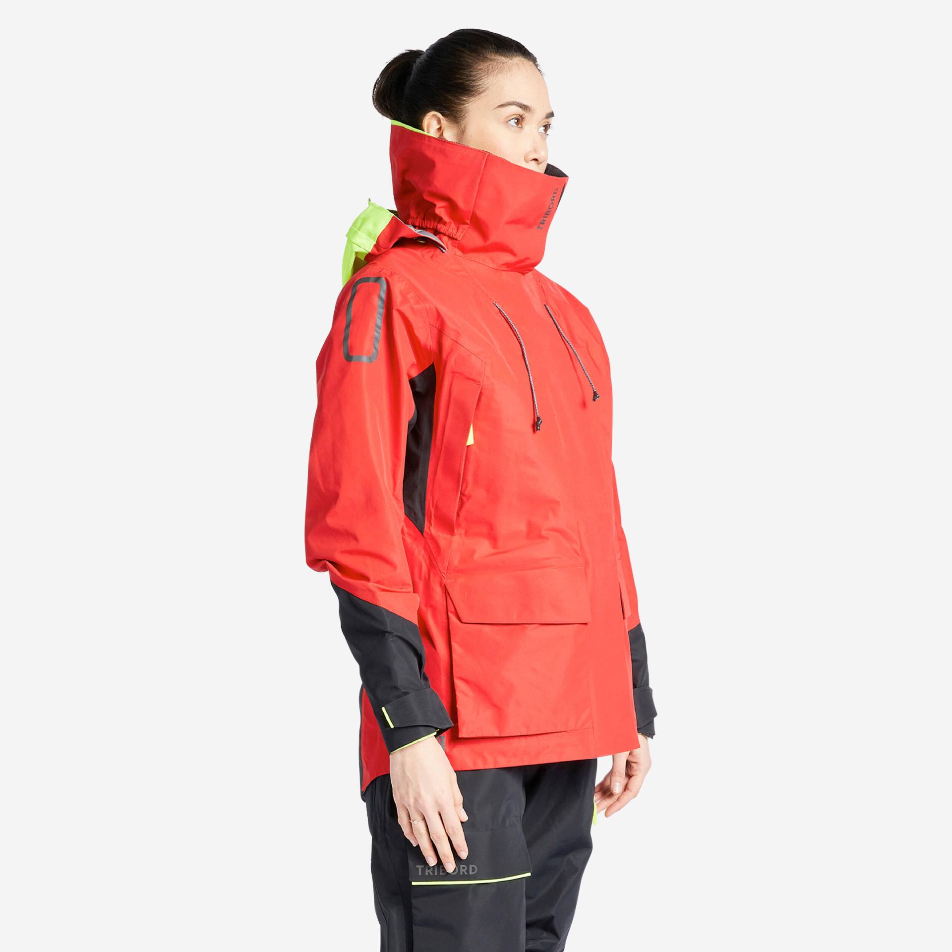 Segeljacke Damen Offshore 900 rot von TRIBORD