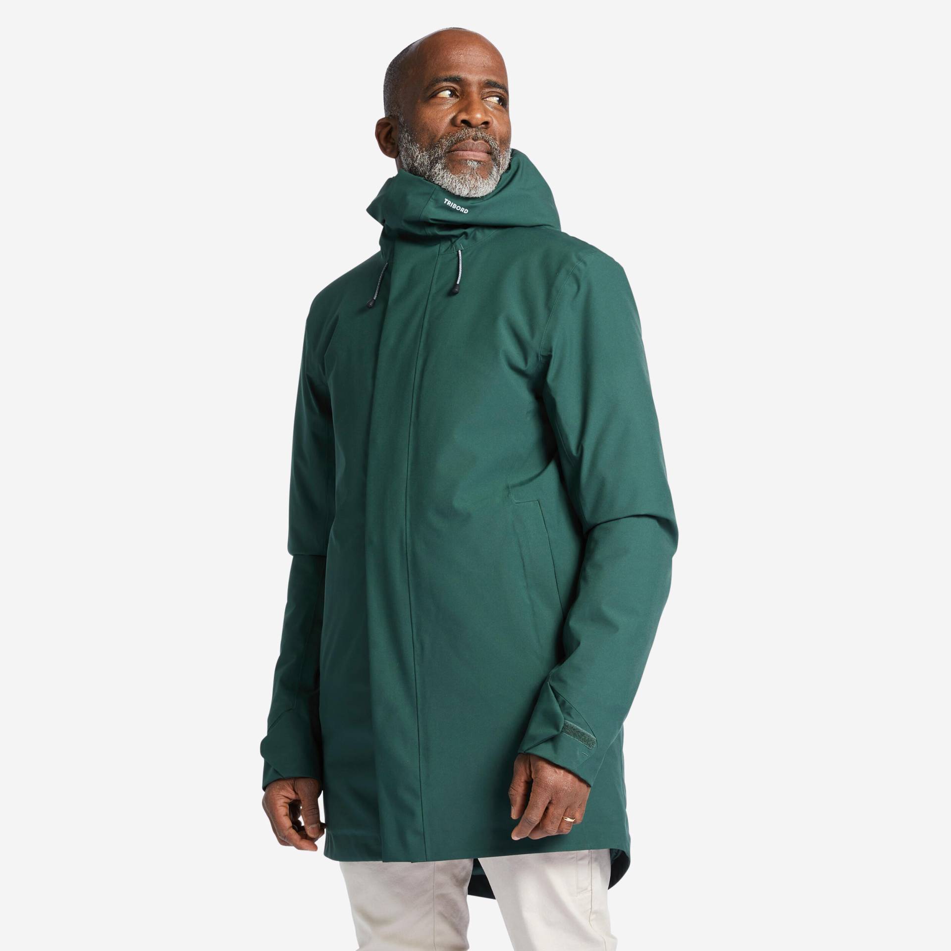 Segeljacke Herren warm wasserdicht winddicht - 300 grün Segeljacke Herren warm wasserdicht winddicht - 300 grün von TRIBORD