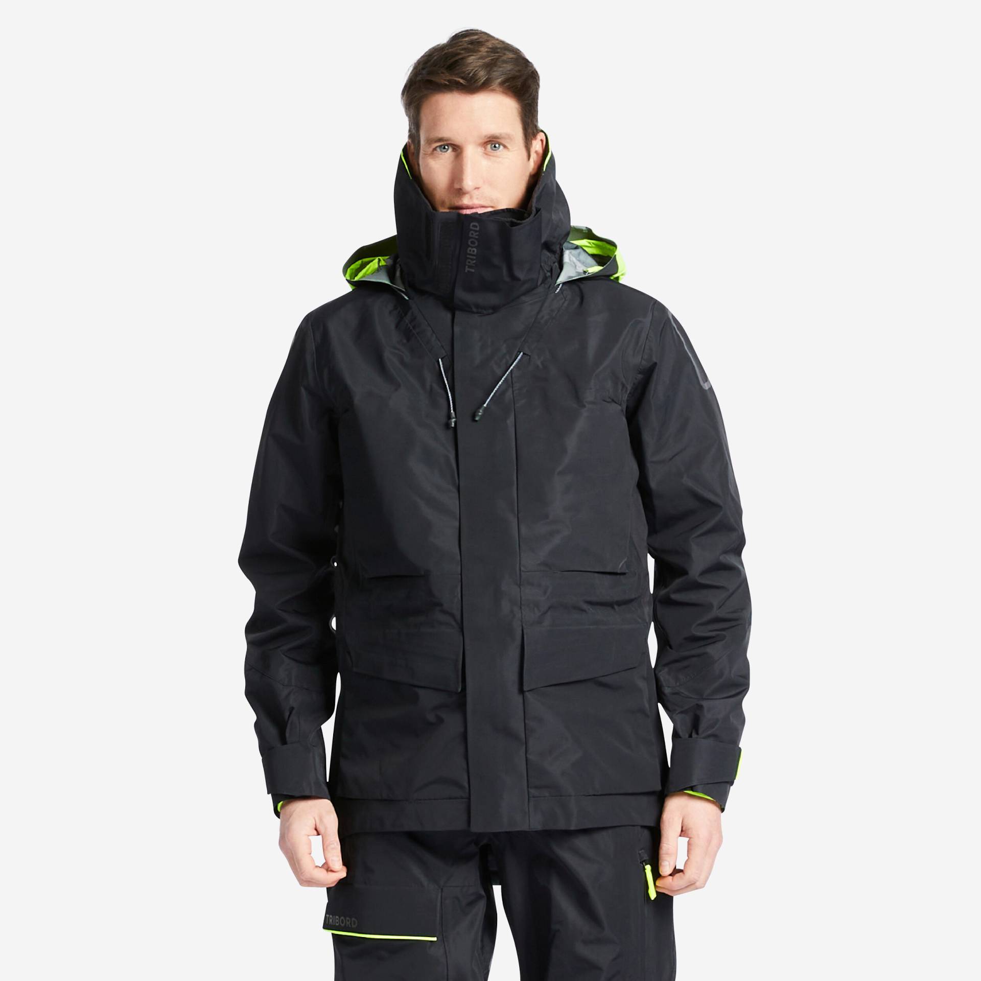 Segeljacke Herren - Offshore 900 schwarz von TRIBORD