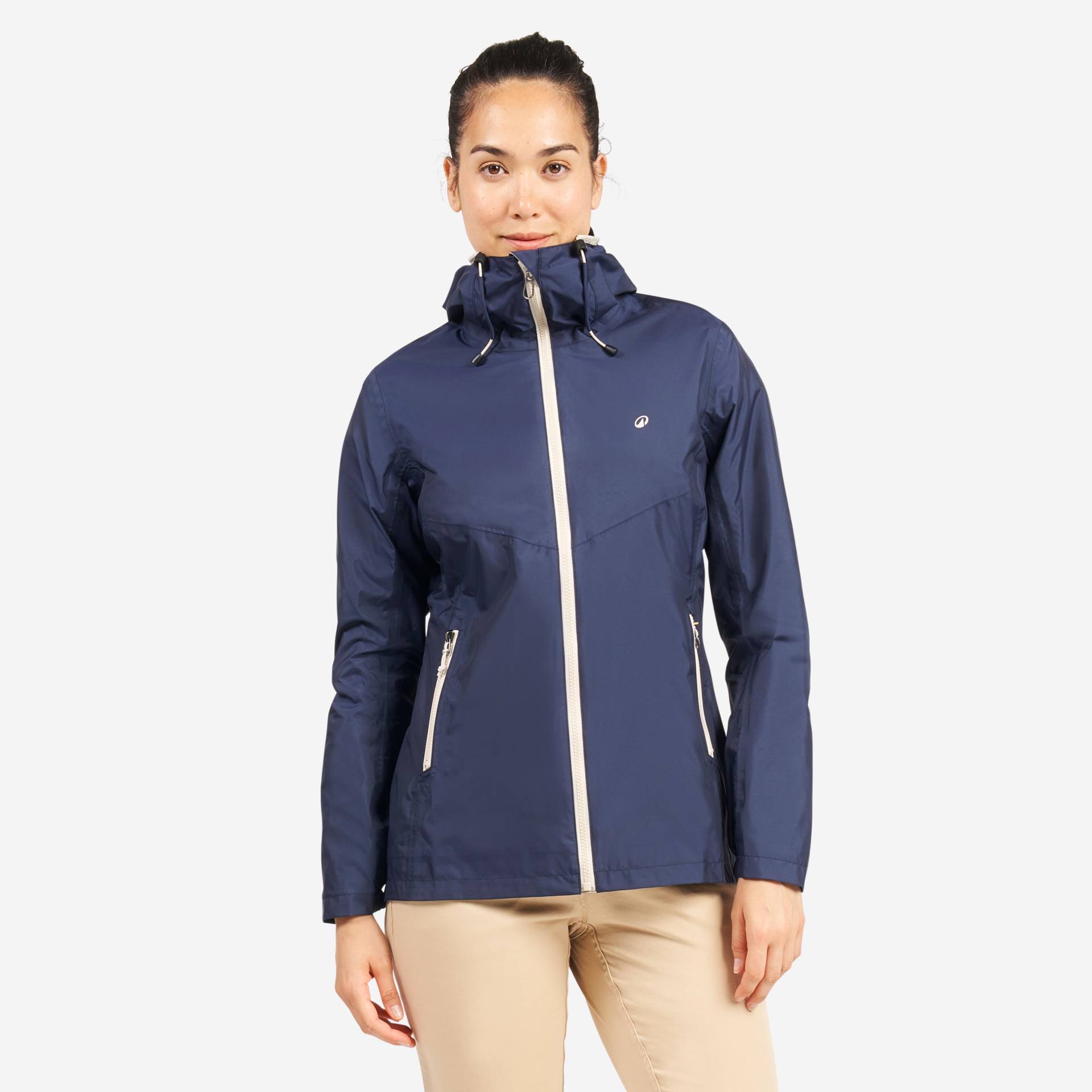 Segeljacke Regenjacke Damen wasserdicht - Sailing 100 marineblau Segeljacke Regenjacke Damen wasserdicht - Sailing 100 marineblau von TRIBORD