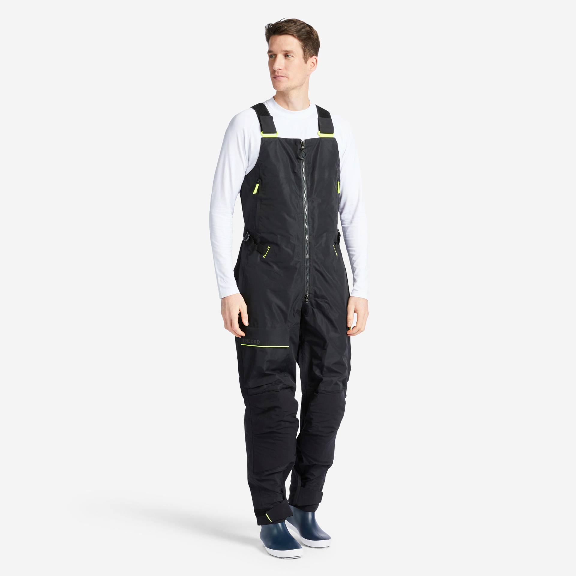 Segellatzhose Damen/Herren Offshore 900 schwarz von TRIBORD